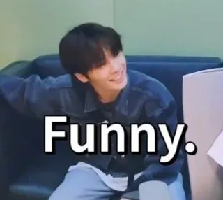 🙃 Funny. 面白い, ミーム, 笑い, 表情, 韓国, 幸せ whatsapp sticker