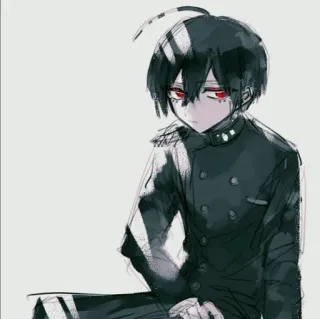🔪 อนิเมะ, มังงะ, ตัวละคร, เด็กผู้ชาย telegram sticker