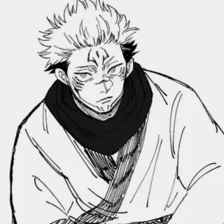 🕷 Yuji Itadori Jujutsu Kaisen Anime, Manga, Stregone, Maledetto, Itadori telegram sticker