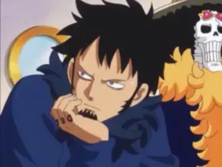 😶 Trafalgar Law One Piece 애니메이션, 원피스, 트라팔가 로우, 만화, 캐릭터 telegram sticker