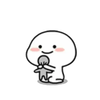 😊 cute, cartoon, character, blob, kawaii telegram sticker