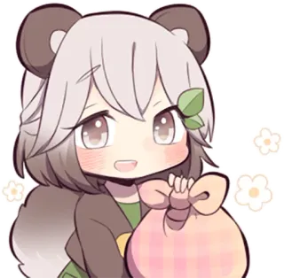 🍱 chibi, kawaii, anime, cute, digital art, sticker, art telegram sticker