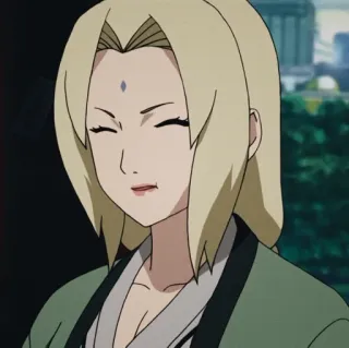 🌚 Tsunade Naruto Anime, Donna, Ninja, Ninjutsu medico, Hokage telegram sticker