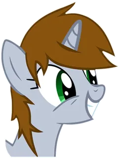 😃 pônei, desenho animado, animado telegram sticker