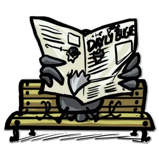 Little Crow Vol.2 (by Nat Guix) whatsapp stickers
