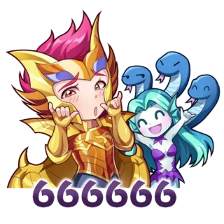 ☺️ 666666 desenho animado, adesivo, personagens, animação telegram sticker
