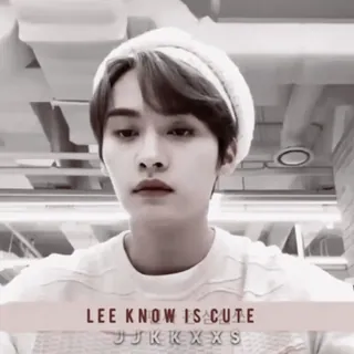 🍒 Lee Know LEE KNOW IS CUTE
JJKKXXS kpop, idol, fofo, lee know, stray kids, música whatsapp sticker