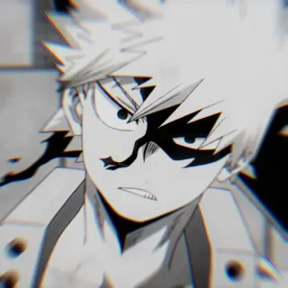 💣 Katsuki Bakugo My Hero Academia 动漫, 漫画, 爆豪胜己, 我的英雄学院, 角色 telegram sticker