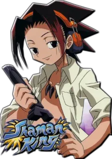😌 Shaman King Anime, Shonen, Xamã, Espírito, Mangá telegram sticker