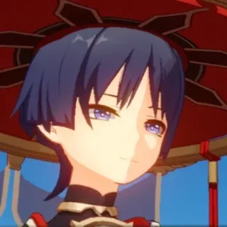 😒 Wanderer Genshin Impact アニメ, ゲーム, 原神, 放浪者, キャラクター telegram sticker