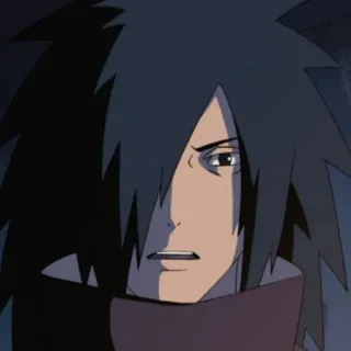 🗝 Madara Uchiha Naruto anime, uchiha, manga, ninja, villain telegram sticker