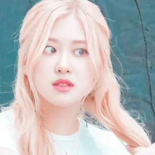 🌸 Rose kpop, rose, cantante, donna, bella, celebrità whatsapp sticker
