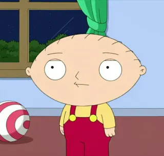 🧸 Stewie Griffin Family Guy cartoon, tv show, stewie, family guy, animation, funny, character telegram sticker