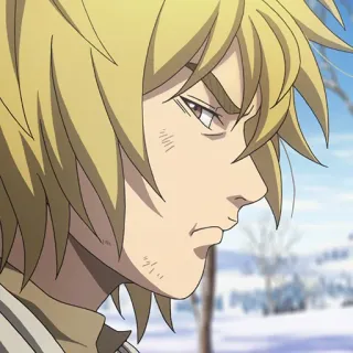 ⚔️ Thorfinn Vinland Saga Animé, Manga, Viking, Guerrier, Épée telegram sticker
