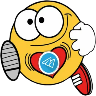 ❤ 絵文字, ランニング, ハート, Telegram, メッセージ, コミュニケーション telegram sticker