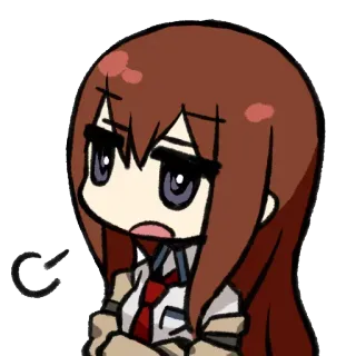 😪 อนิเมะ, ผู้หญิง, น่ารัก, มังงะ, สติกเกอร์, การ์ตูน, จิบิ telegram sticker
