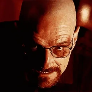 🖕 Walter White Breaking Bad walter white, heisenberg, drogas, meta, serie tv whatsapp sticker