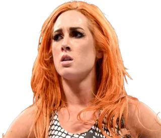 😒 Becky Lynch gulat, WWE, Becky Lynch, atlet, wanita telegram sticker