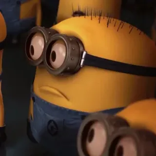🍌 Minion Despicable Me Minion, Ich Einfach Unverbesserlich, Cartoon, Lustig, Süß telegram sticker