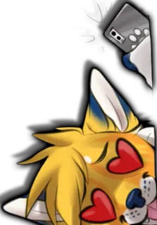 😍 furry whatsapp sticker