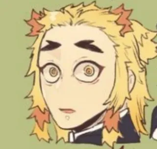 🌟 Kyojuro Rengoku Demon Slayer kyojuro, rengoku, demon slayer, anime, manga telegram sticker