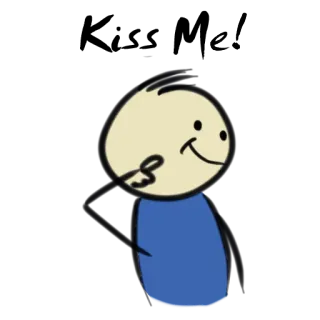 💋 Whatever! Kreskówka, Patyczak, Obojętnie, Lekceważący telegram sticker