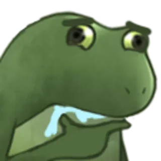 🤔 Pepe the Frog rana, Pepe, meme, internet, reacción whatsapp sticker