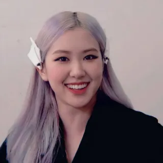🍐 Rose K-pop, cantante, Roseanne Park, Blackpink, celebridad, ídolo telegram sticker