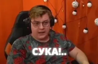 ❗ СУКА!... jurons, offensant, russe, insultes telegram sticker