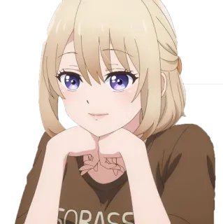 🕊 SORASS Anime, Ragazza, Carina, Personaggio whatsapp sticker