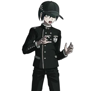 😱 Shuichi Saihara Danganronpa V3: Killing Harmony Аниме, Персонаж, Сайхара, Danganronpa telegram sticker
