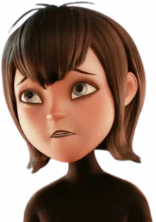 🧛‍♀ Mavis Dracula Hotel Transylvania Mavis, Hotel Transylvania, cartoon, vampire, animated, character telegram sticker