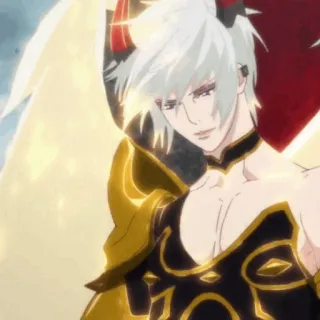🍎 Anime, Thiên thần, Ác quỷ, Đôi cánh, Nam, Fantasy, Nhân vật, Quỷ dữ telegram sticker