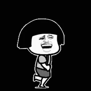 🏃 Meme, Hài hước, Hoạt hình, Cô gái, Cười telegram sticker