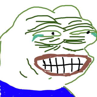 🐸 Pepe the Frog Pepe, o sapo, sapo, meme da internet, meme, desenho animado whatsapp sticker