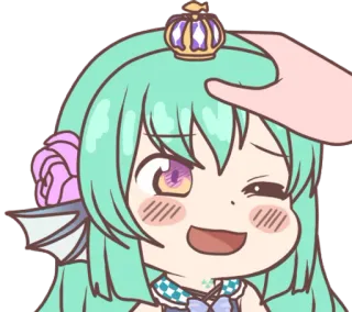 ✋ Anime, Chibi, Fofo, Personagem, Kawaii telegram sticker