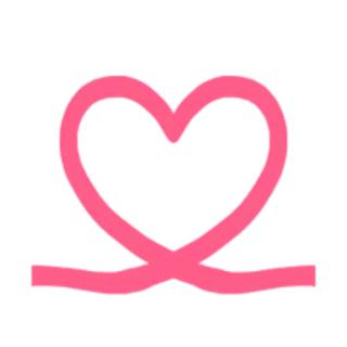 ❤️ heart, love, pink, sticker, shape, symbol telegram sticker