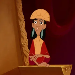 🍂 Kuzco The Emperor's New Groove disney, dibujos animados, emperador, kuzco telegram sticker