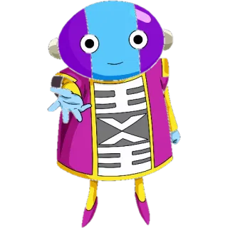 😇 Zeno Dragon Ball Super Anime, Dragon Ball, Personagem, Zeno telegram sticker