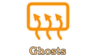 🚗 Ghosts Geister, Symbol, gruselig, paranormal telegram sticker