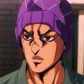 🤨 Guido Mista JoJo's Bizarre Adventure Anime, Jojo's Bizarre Adventure, Guido Mista, Personage telegram sticker