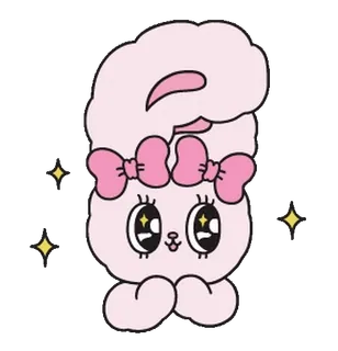 π Esther Bunny whatsapp sticker