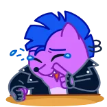 😂 laughing, animal, cartoon, sticker whatsapp sticker