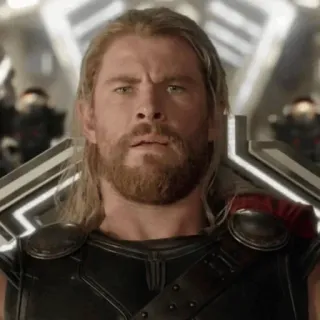 ⚡️ Thor Thor, Marvel, Superheld, Chris Hemsworth telegram sticker