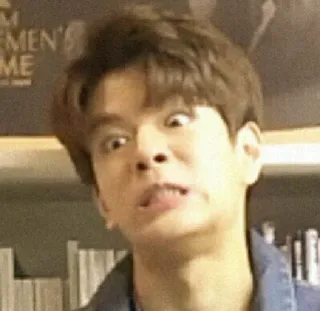 🌙 cara engraçada, meme, expressão, bobo telegram sticker