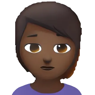 🥑 Emoji, Donna, Avatar, Persona telegram sticker