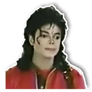 😶 Michael Jackson Michael Jackson, cantante pop, música, artista, icono whatsapp sticker