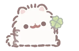 Pomeranian Mochi @mewsticks telegram stickers