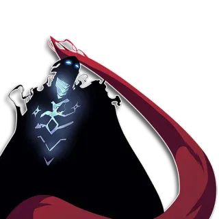 😵 anime, shadow, monster, fantasy, demon telegram sticker