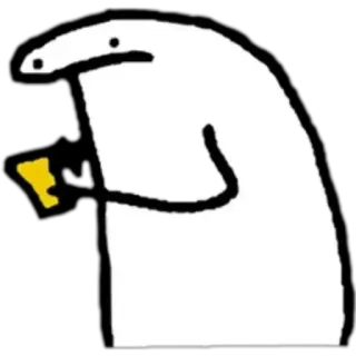 😟 bird, food, chicken, meme, funny, cartoon telegram sticker